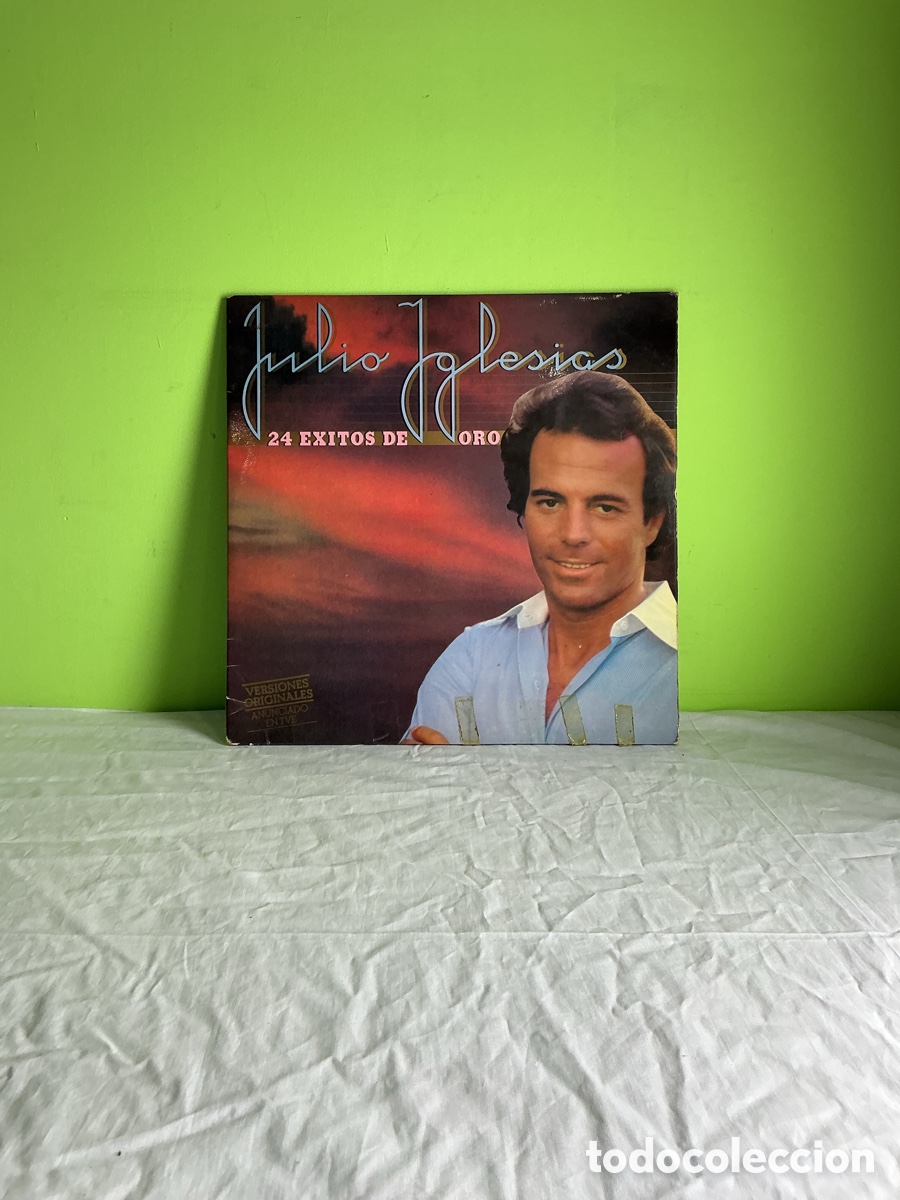 Discos de vinilo: JULIO IGLESIAS &ndash; 24 &Eacute;XITOS DE ORO &ndash; DOBLE LP CBS - Foto 7