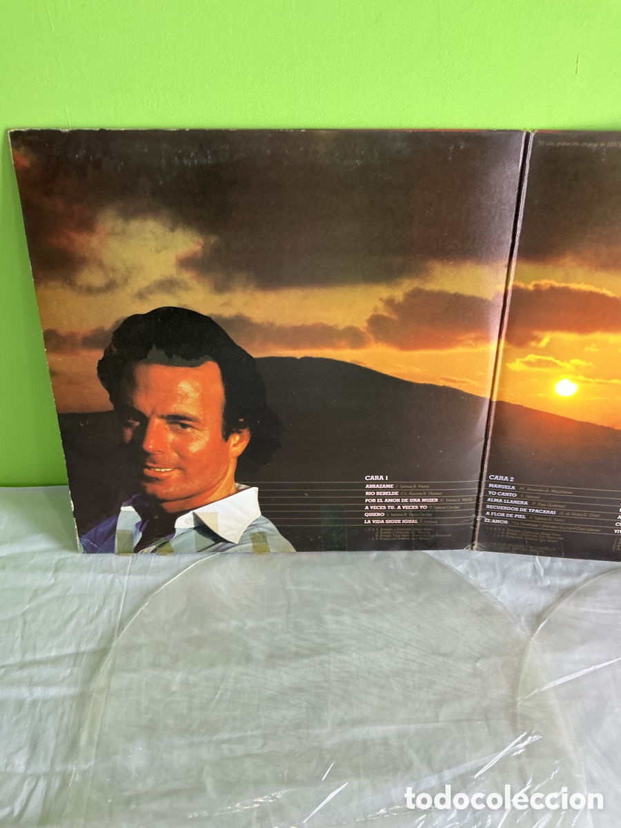 Discos de vinilo: JULIO IGLESIAS &ndash; 24 &Eacute;XITOS DE ORO &ndash; DOBLE LP CBS - Foto 9