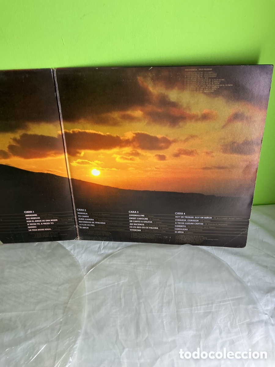 Discos de vinilo: JULIO IGLESIAS &ndash; 24 &Eacute;XITOS DE ORO &ndash; DOBLE LP CBS - Foto 10
