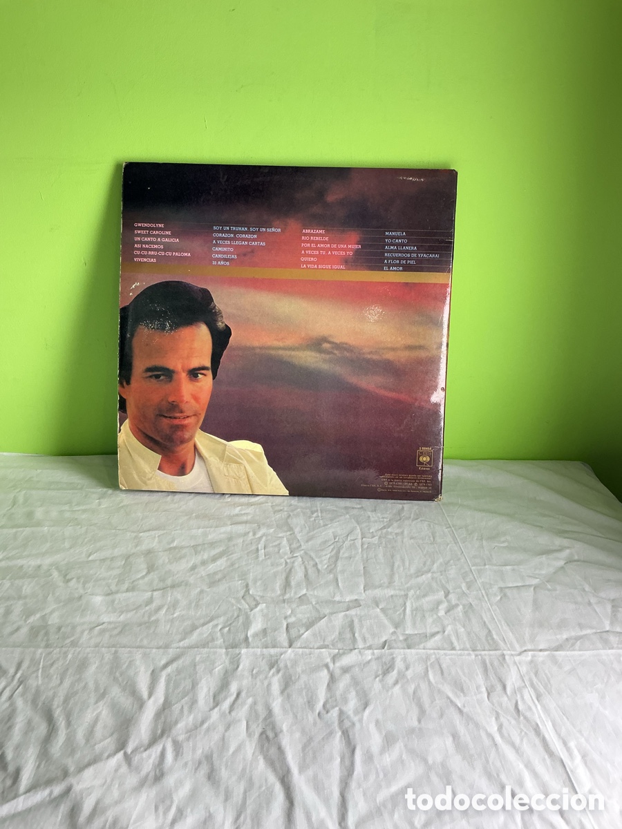 Discos de vinilo: JULIO IGLESIAS &ndash; 24 &Eacute;XITOS DE ORO &ndash; DOBLE LP CBS - Foto 11