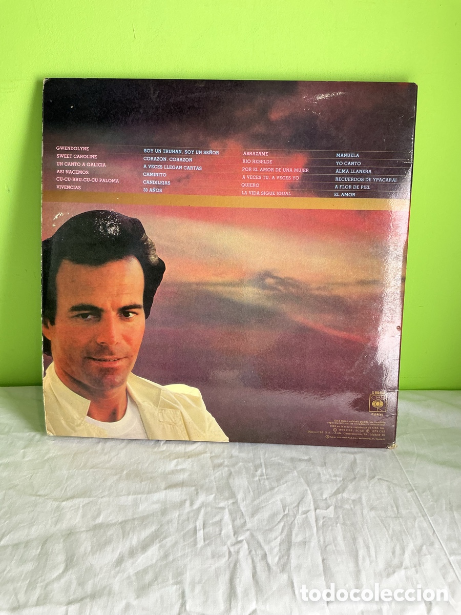 Discos de vinilo: JULIO IGLESIAS &ndash; 24 &Eacute;XITOS DE ORO &ndash; DOBLE LP CBS - Foto 12