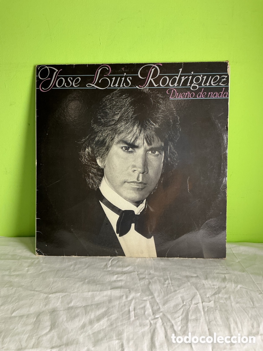 Discos de vinilo: JOS&Eacute; LUIS RODR&Iacute;GUEZ &ndash; DUE&Ntilde;O DE NADA &ndash; LP EPIC