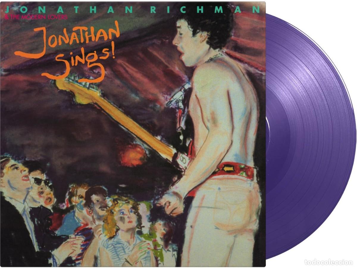 Discos de vinilo: LP JONATHAN RICHMAN AND THE MODERN LOVERS JONATHAN SINGS! VINILO MORADO OFERTA TEMPORAL - Foto 2