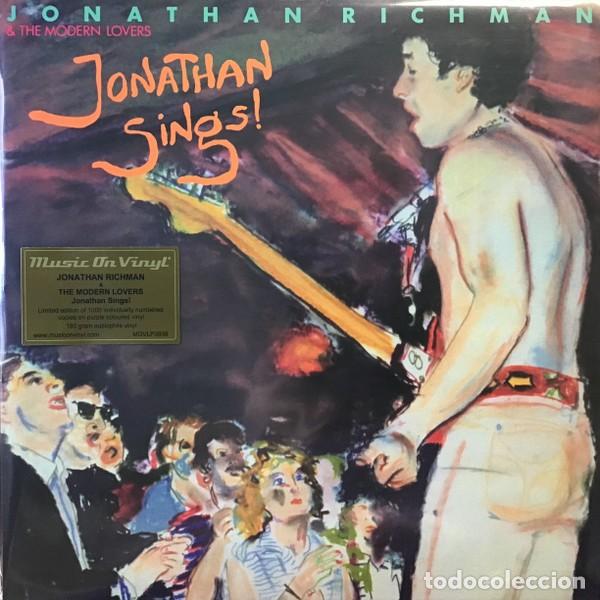 Discos de vinilo: LP JONATHAN RICHMAN JONATHAN SINGS! VINILO MORADO OFERTA TEMPORAL