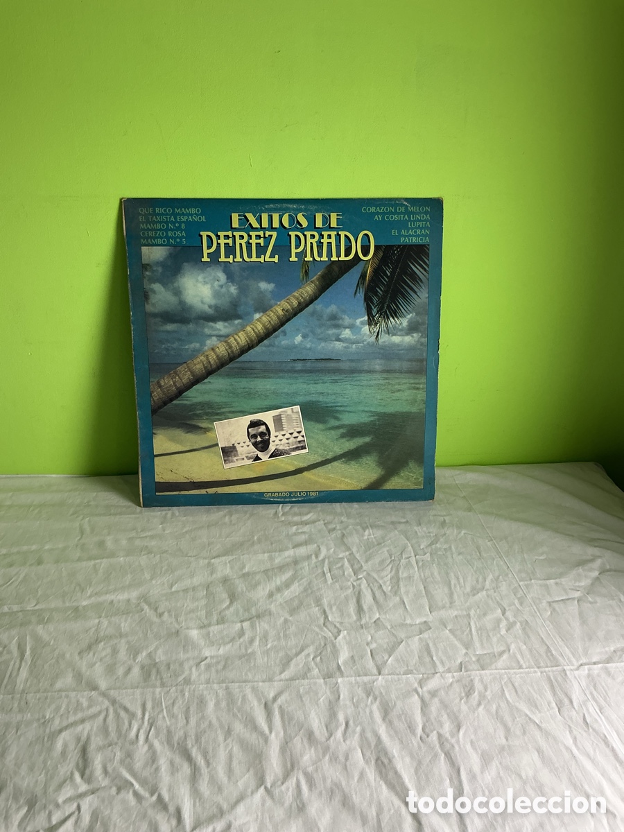 Discos de vinilo: P&Eacute;REZ PRADO &ndash; &Eacute;XITOS DE P&Eacute;REZ PRADO &ndash; LP EPIC 1981 - Foto 5