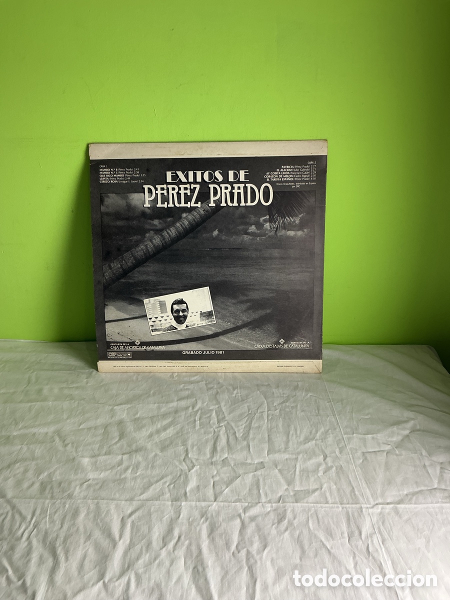 Discos de vinilo: P&Eacute;REZ PRADO &ndash; &Eacute;XITOS DE P&Eacute;REZ PRADO &ndash; LP EPIC 1981 - Foto 6