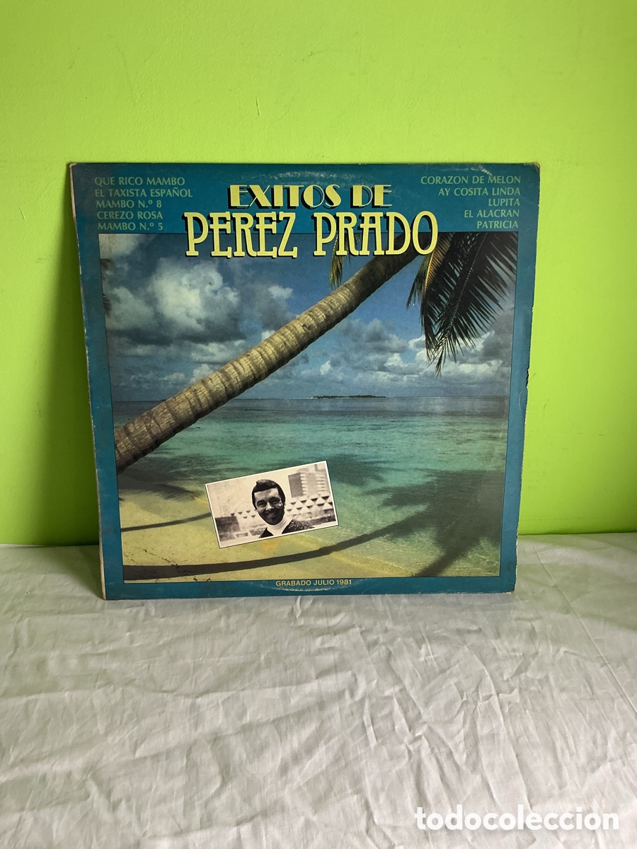 Discos de vinilo: P&Eacute;REZ PRADO &ndash; &Eacute;XITOS DE P&Eacute;REZ PRADO &ndash; LP EPIC 1981 - Foto 1