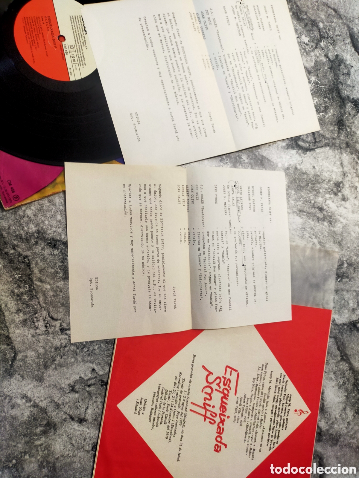 Discos de vinilo: Maxi de ESQUEIXADA SNIFF OCELLS - Foto 5