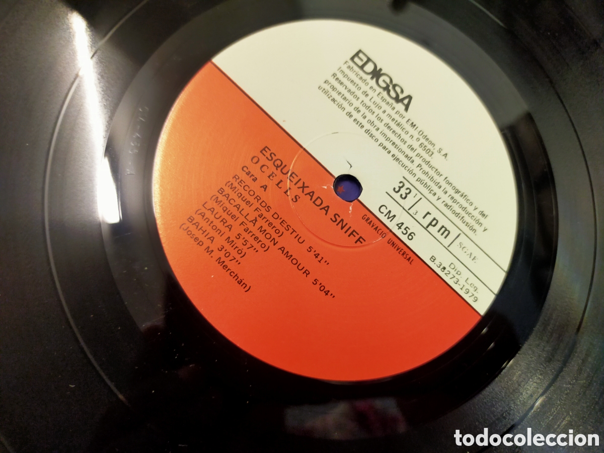 Discos de vinilo: Maxi de ESQUEIXADA SNIFF OCELLS - Foto 7