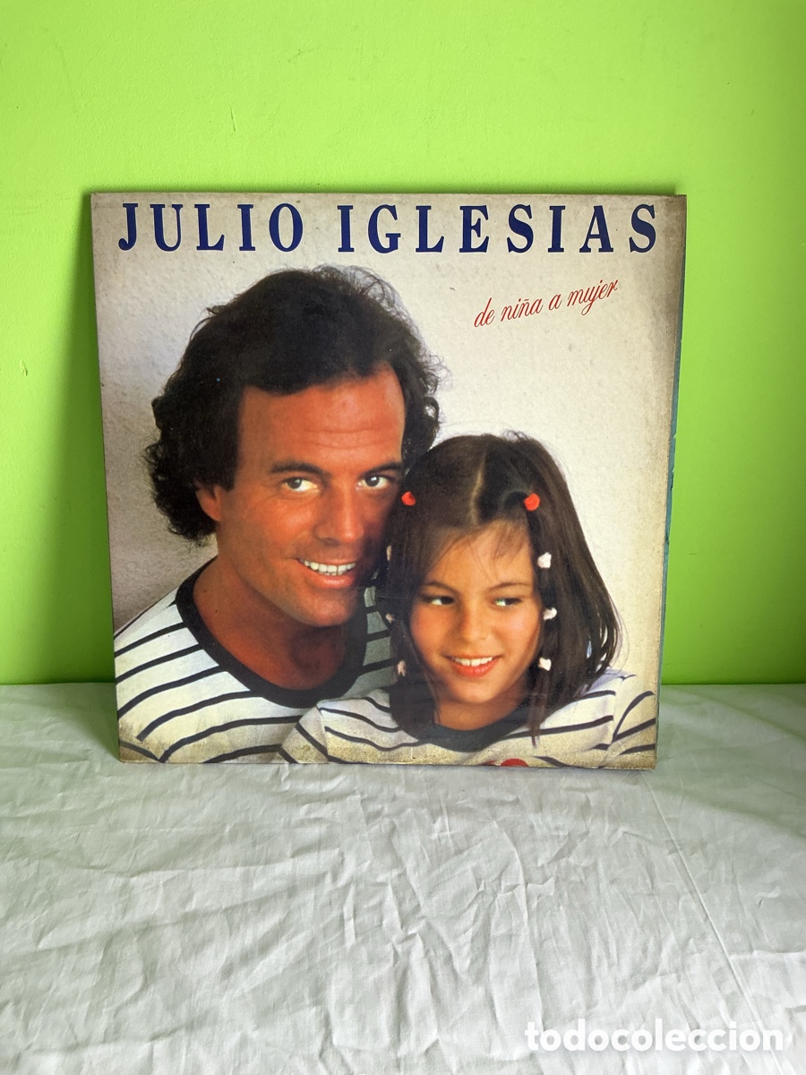 Discos de vinilo: JULIO IGLESIAS &ndash; DE NI&Ntilde;A A MUJER &ndash; LP CBS 1981