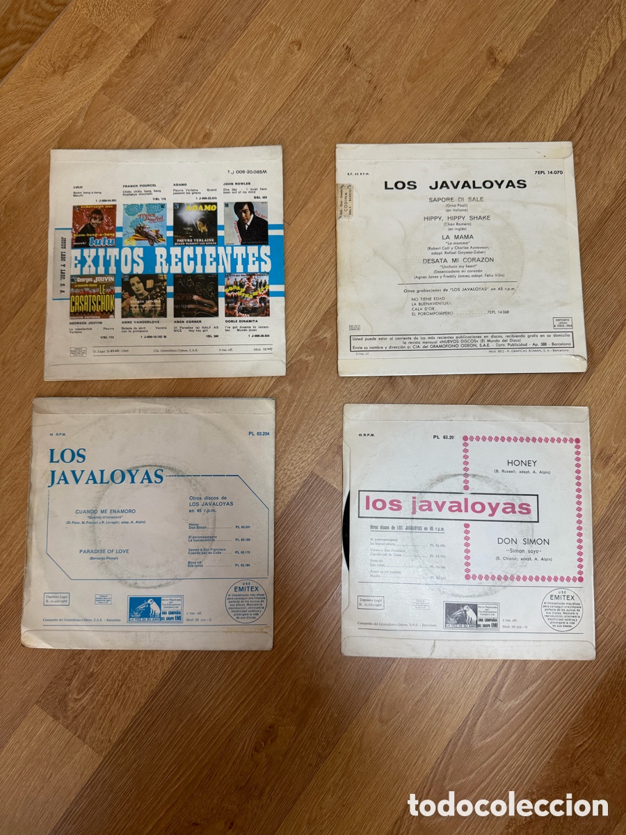 Discos de vinilo: Los javaloyas vinilos de 7&rsquo;&rsquo; - Foto 2