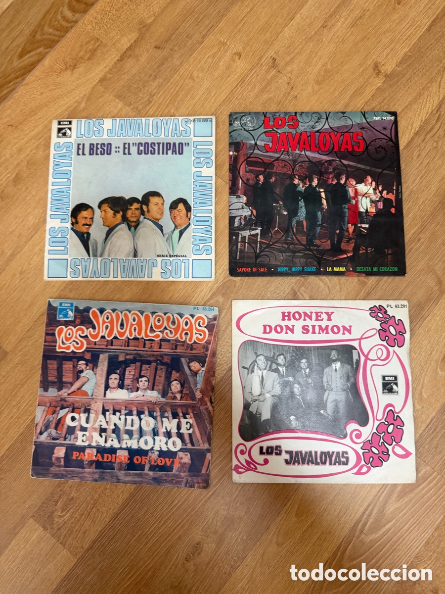 Discos de vinilo: Los javaloyas vinilos de 7&rsquo;&rsquo;