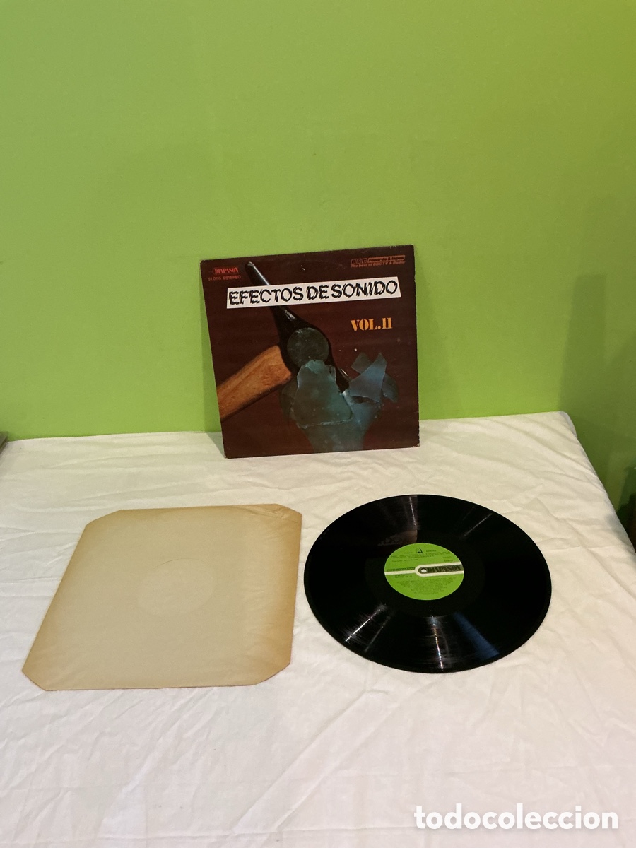 Discos de vinilo: EFECTOS DE SONIDO VOL. II &ndash; LP DE ARCHIVO SONORO - Foto 2