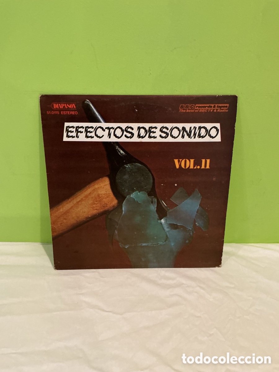 Discos de vinilo: EFECTOS DE SONIDO VOL. II &ndash; LP DE ARCHIVO SONORO