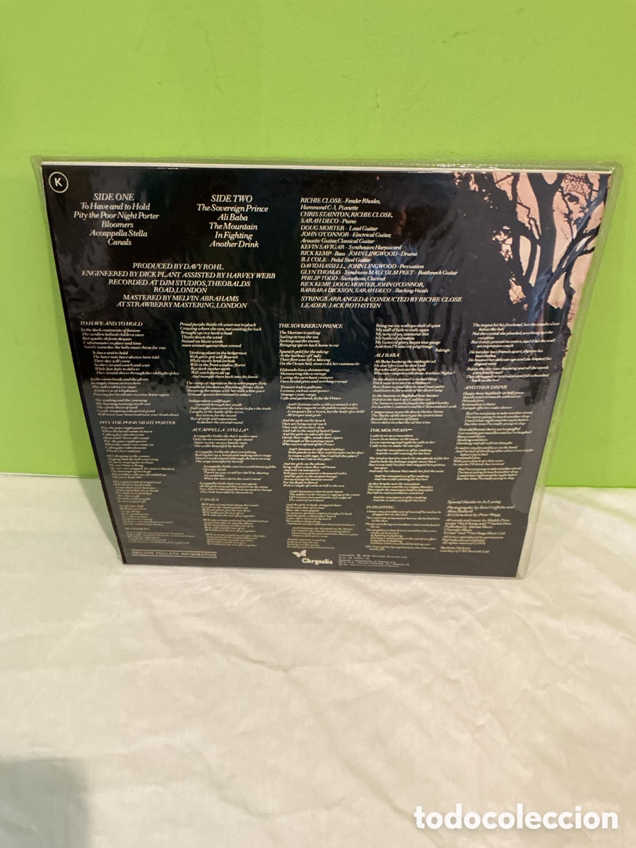 Discos de vinilo: MADDY PRIOR &ndash; CHANGING WINDS &ndash; LP CHRYSALIS FOLK ROCK 1978 - Foto 14
