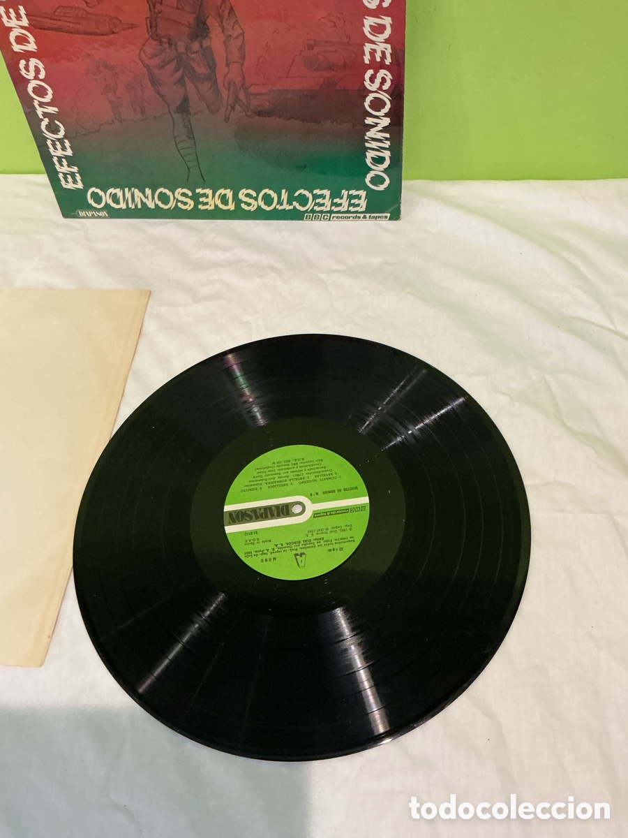 Discos de vinilo: EFECTOS DE SONIDO VOL. 8 &ndash; GUERRAS &ndash; LP DIAL DISCOS 1982 - Foto 5