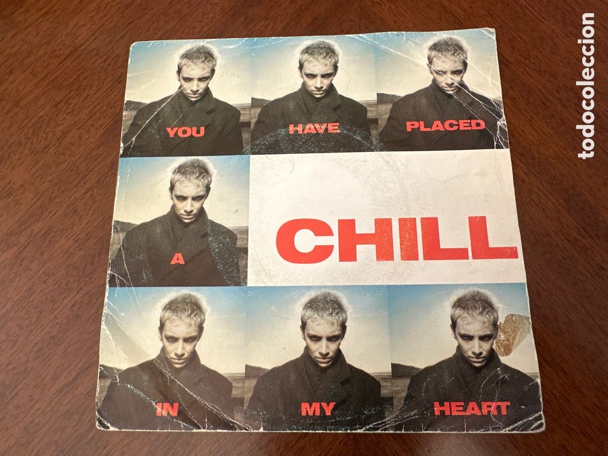 Discos de vinilo: * EURYTHMICS : ( * YOU HAVE PLACED A CHILL IN MY HEART *+ACOUSTIC )-(SINGLE VINILO 7*PROMO-1988-RCA)
