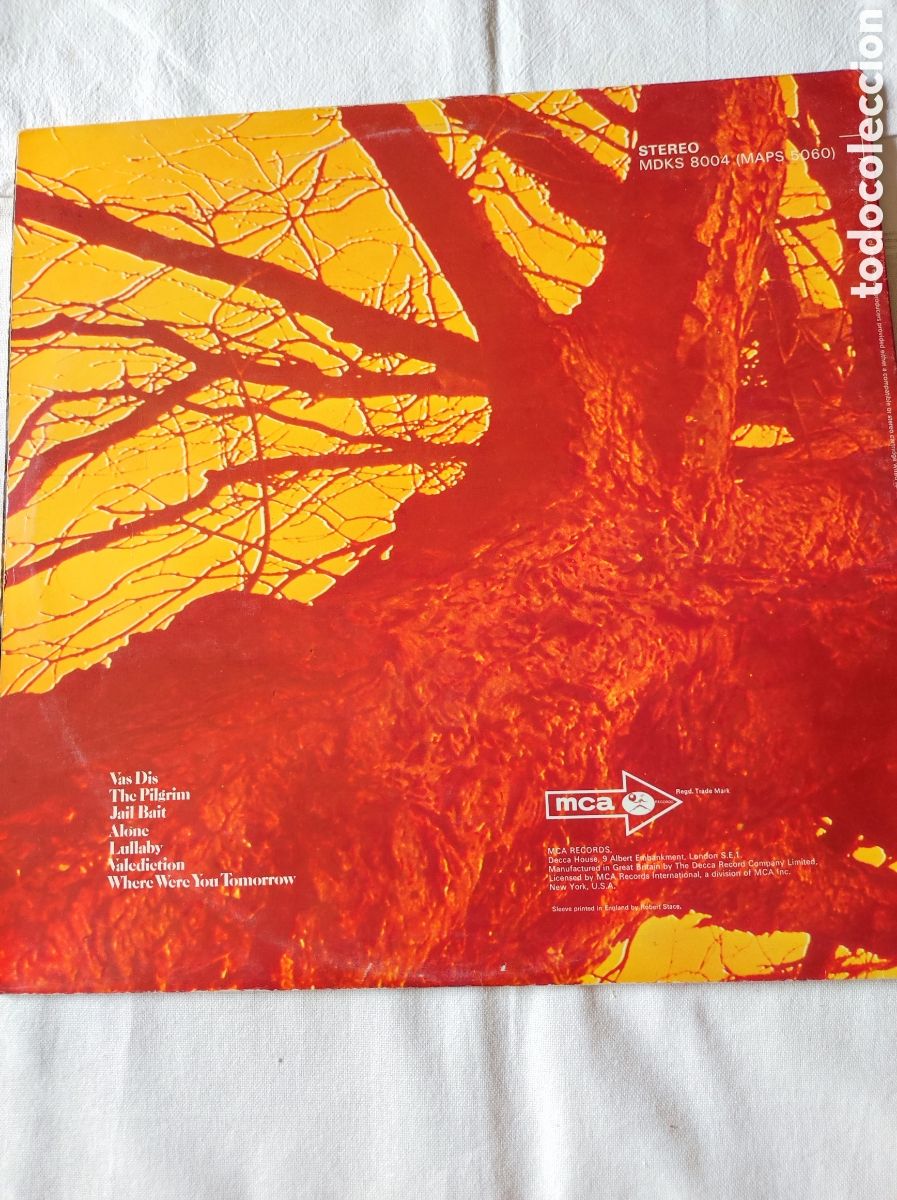 Discos de vinilo: WISHBONE ASH - PILGRIMAGE - Foto 2