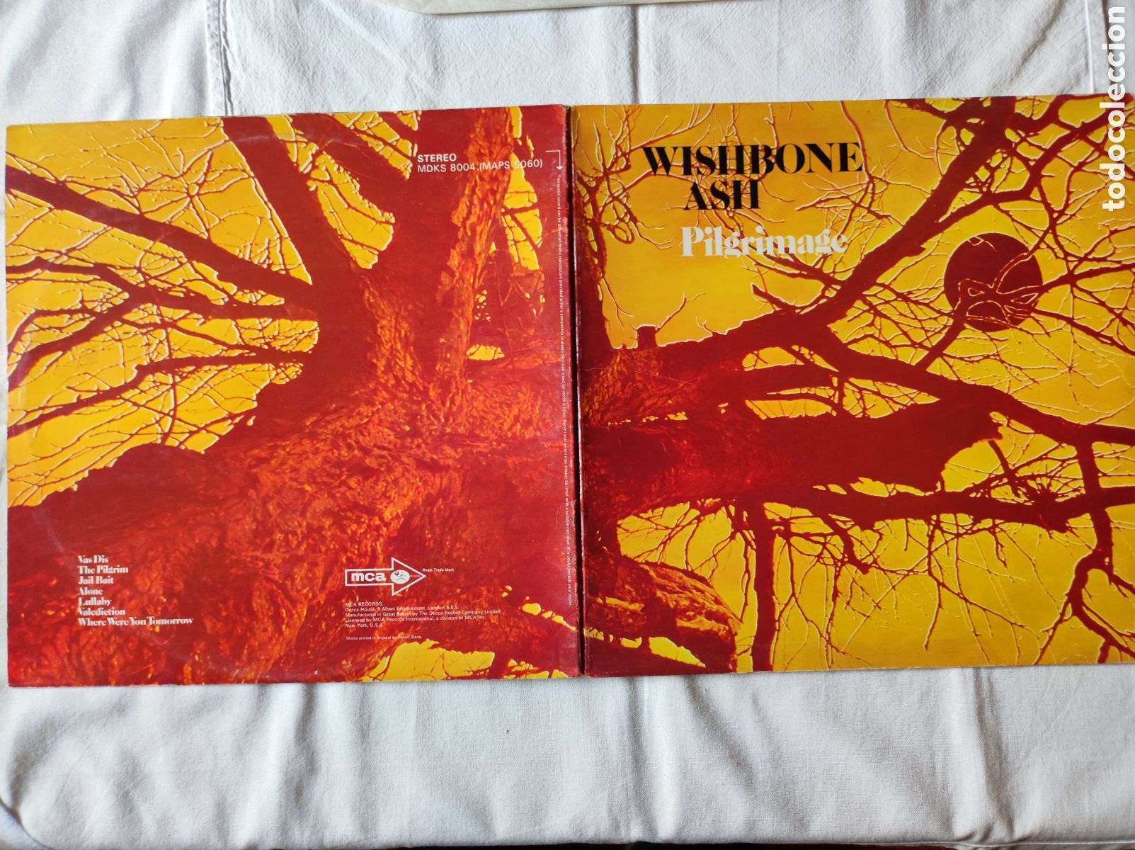 Discos de vinilo: WISHBONE ASH - PILGRIMAGE - Foto 3