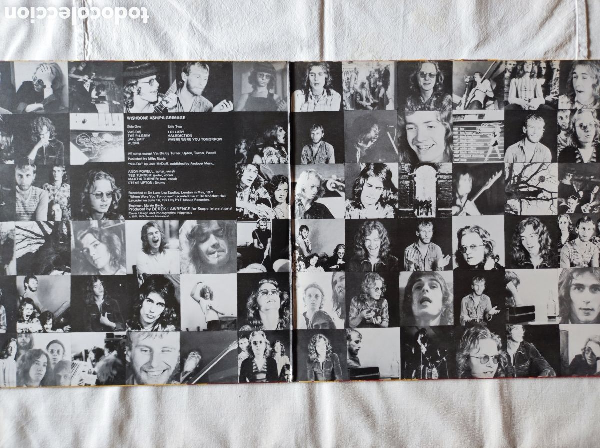 Discos de vinilo: WISHBONE ASH - PILGRIMAGE - Foto 4