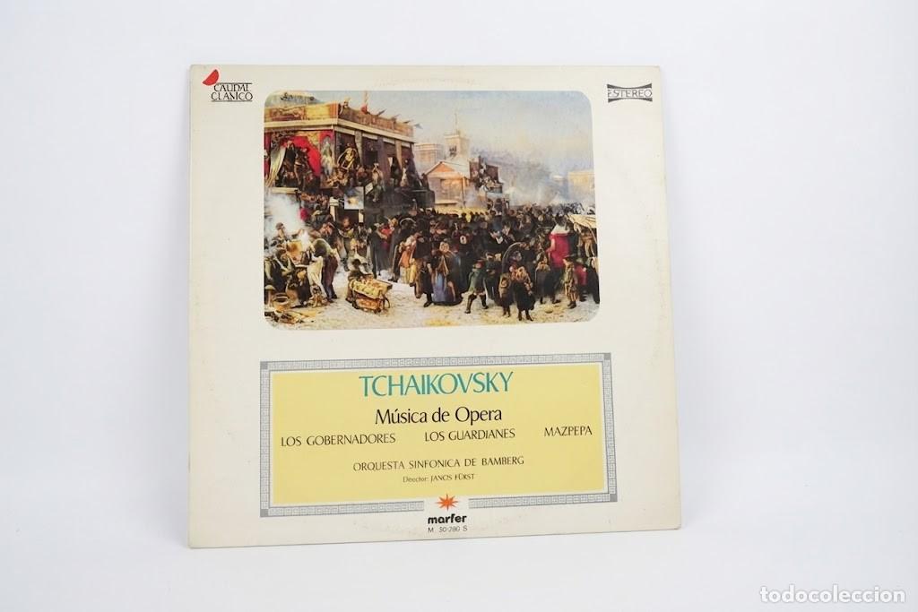 Discos de vinilo: TCHAIKOVSKY MUSICA DE OPERA MAZEPA LOS GUARDIANES - JANOS FURST - VINILO LP - MARFER 1979