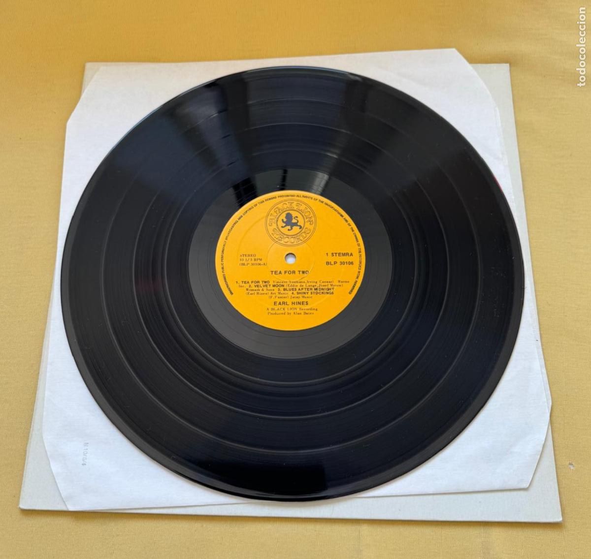 Discos de vinilo: earl hines 33t tea for two ex ex - Foto 3