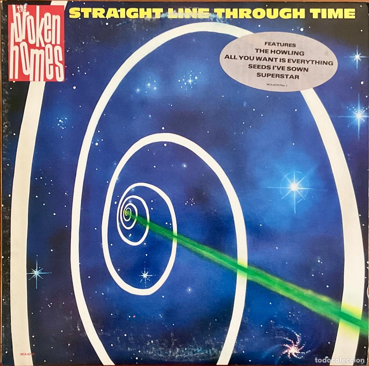 Vinyl records: BROKEN HOMES, THE - STRAIGHT LINE THROUGH TIME