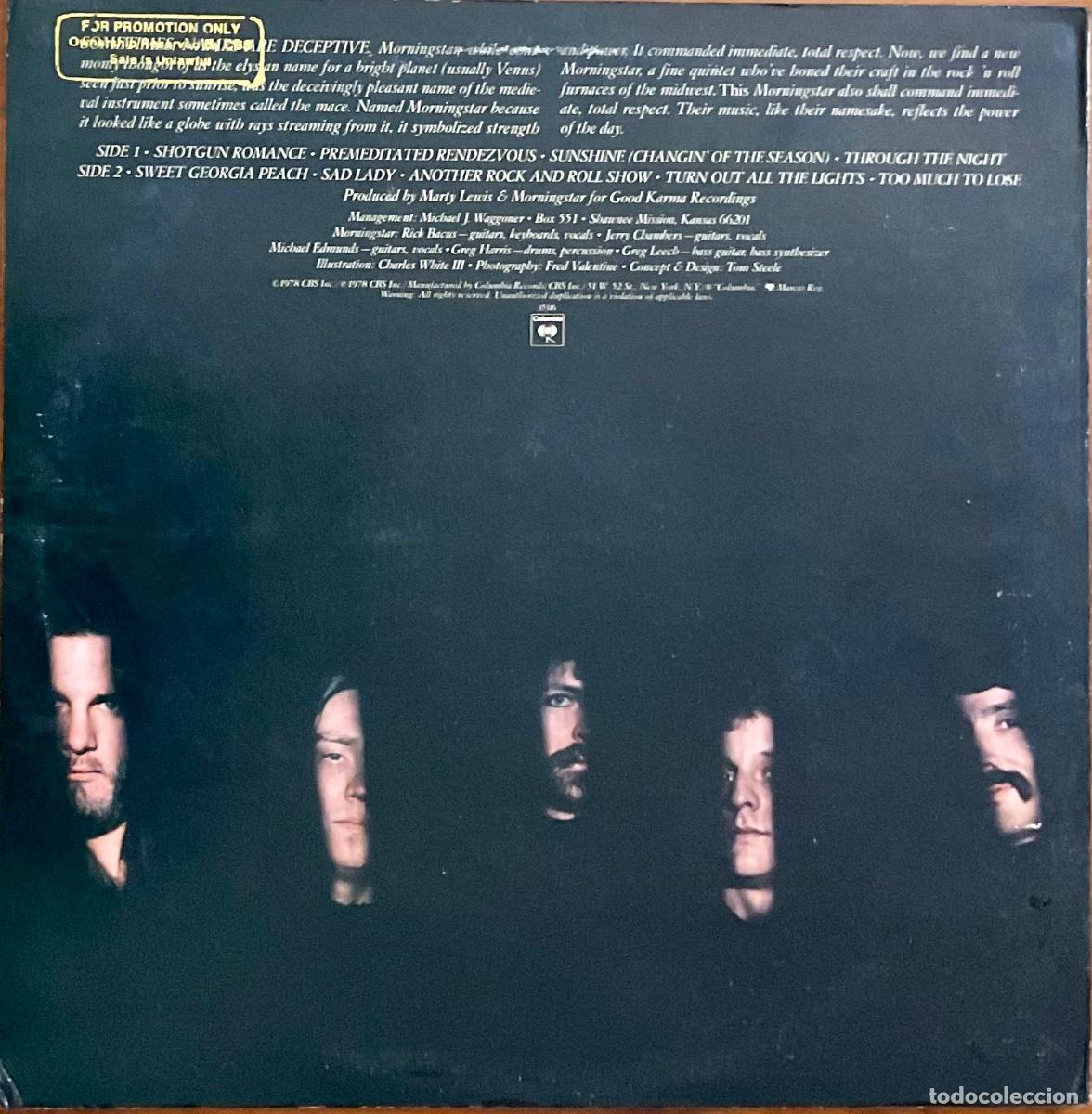 Discos de vinilo: MORNINGSTAR - MORNINGSTAR - Foto 2