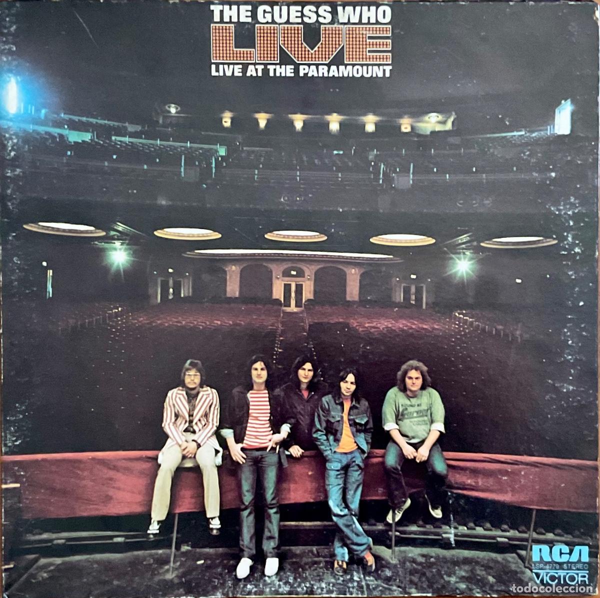 Discos de vinil: GUESS WHO, THE - LIVE AT THE PARAMOUNT