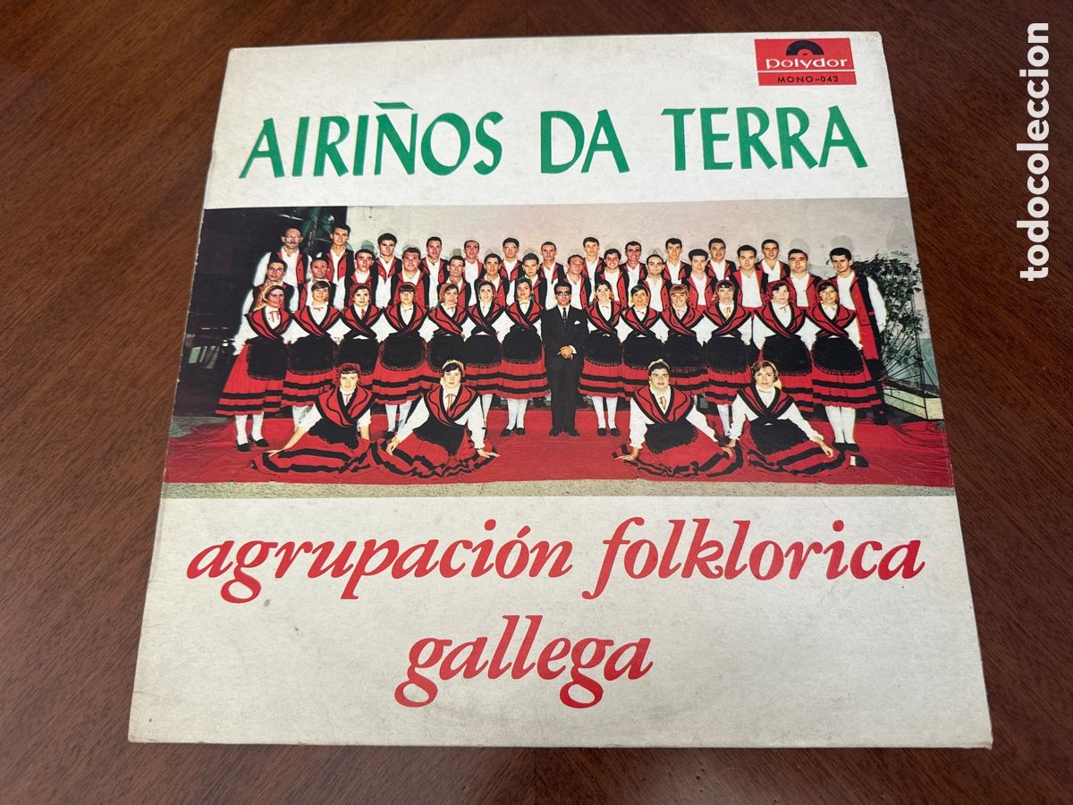 Discos de vinilo: FOLKLORE GALLEGO...RARO L.P.EDICI&Oacute;N VENEZUELA..AIRI&Ntilde;OS DA TERRA. GALICIA