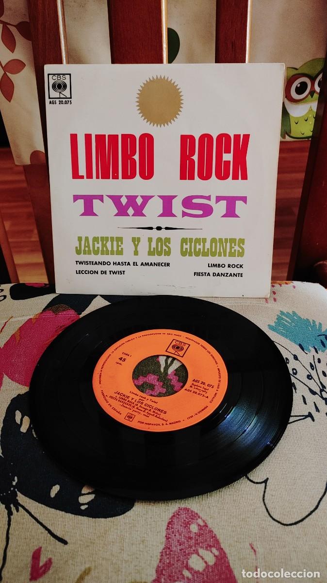 Discos de vinilo: JACKIE Y LOS CICLONES-EP LIMBO ROCK +3