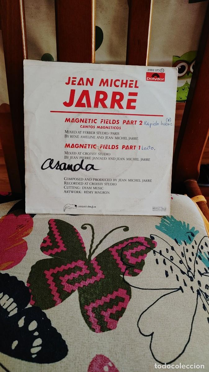 Discos de vinilo: JEAN MICHEL JARRE-SINGLE MAGNETIC FIELDS PART 2 - Foto 2