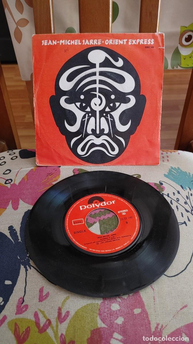 Discos de vinilo: JEAN MICHEL JARRE-SINGLE ORIENT EXPRESS