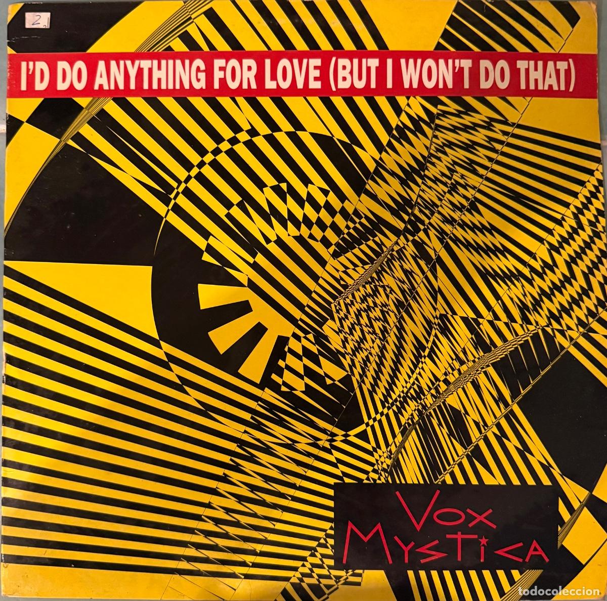 Discos de vinilo: Disco vinilo I&acute;d do anything for love