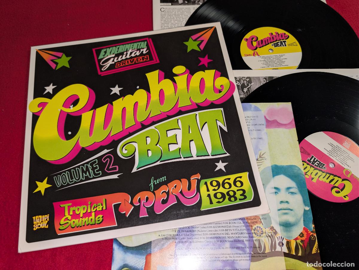 Discos de vinilo: CUMBIA BEAT from Peru 1966/1983 Volume 2 2LP 2012 Vampi Soul SPAIN LATIN beat