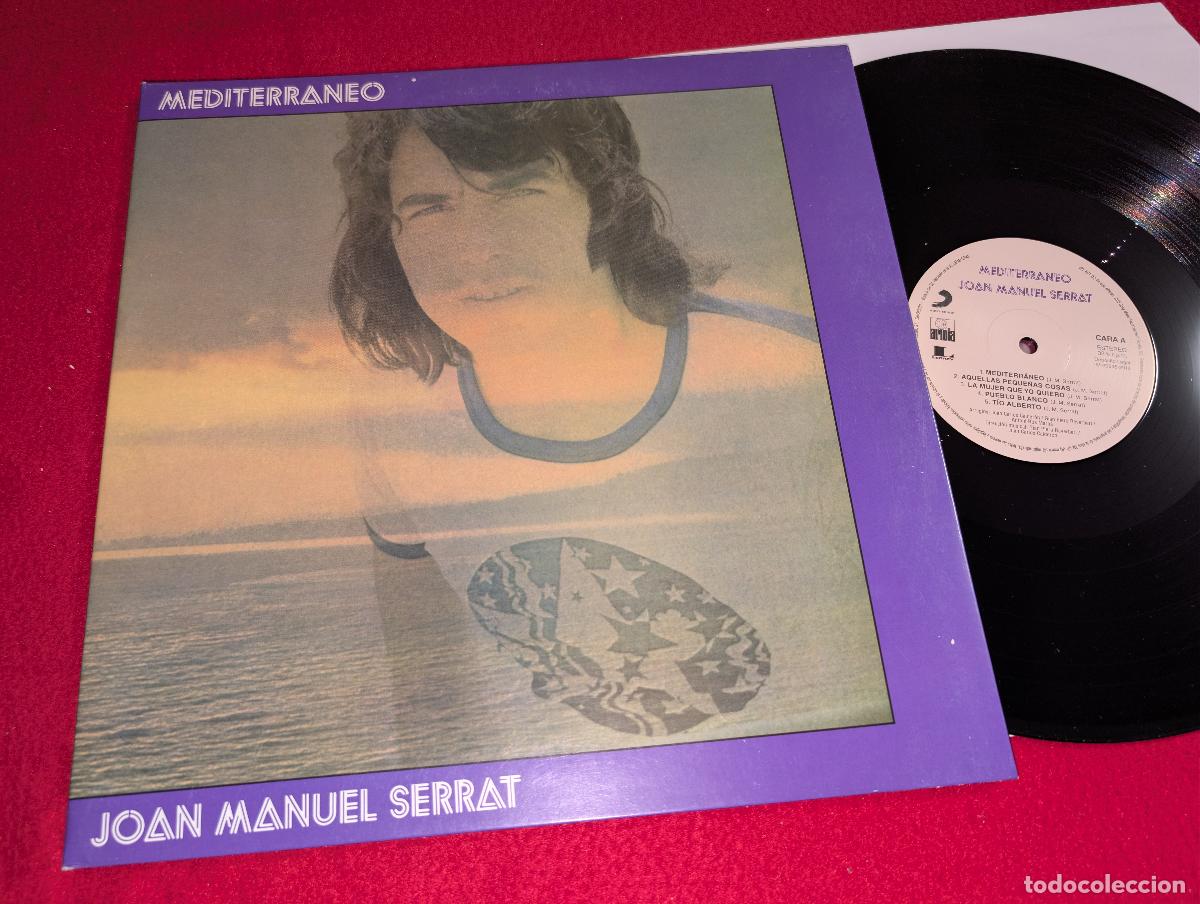 Discos de vinilo: JOAN MANUEL SERRAT Mediterraneo LP 2018 Sony/Ariola gatefold VINILO