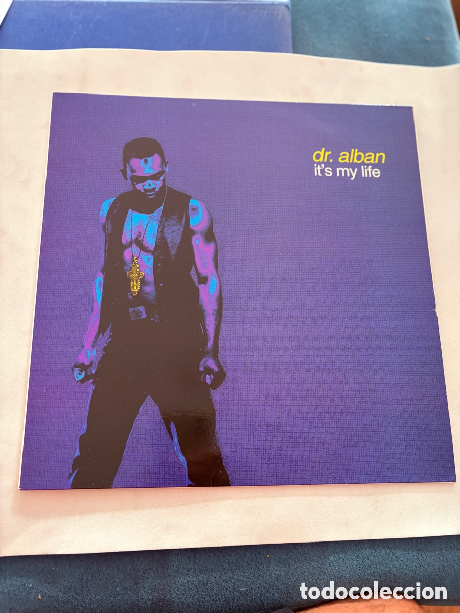 Discos de vinilo: maxi 12'' Dr. Alban &lrm;&ndash; It's My Life edicion espa&ntilde;ola de 1992