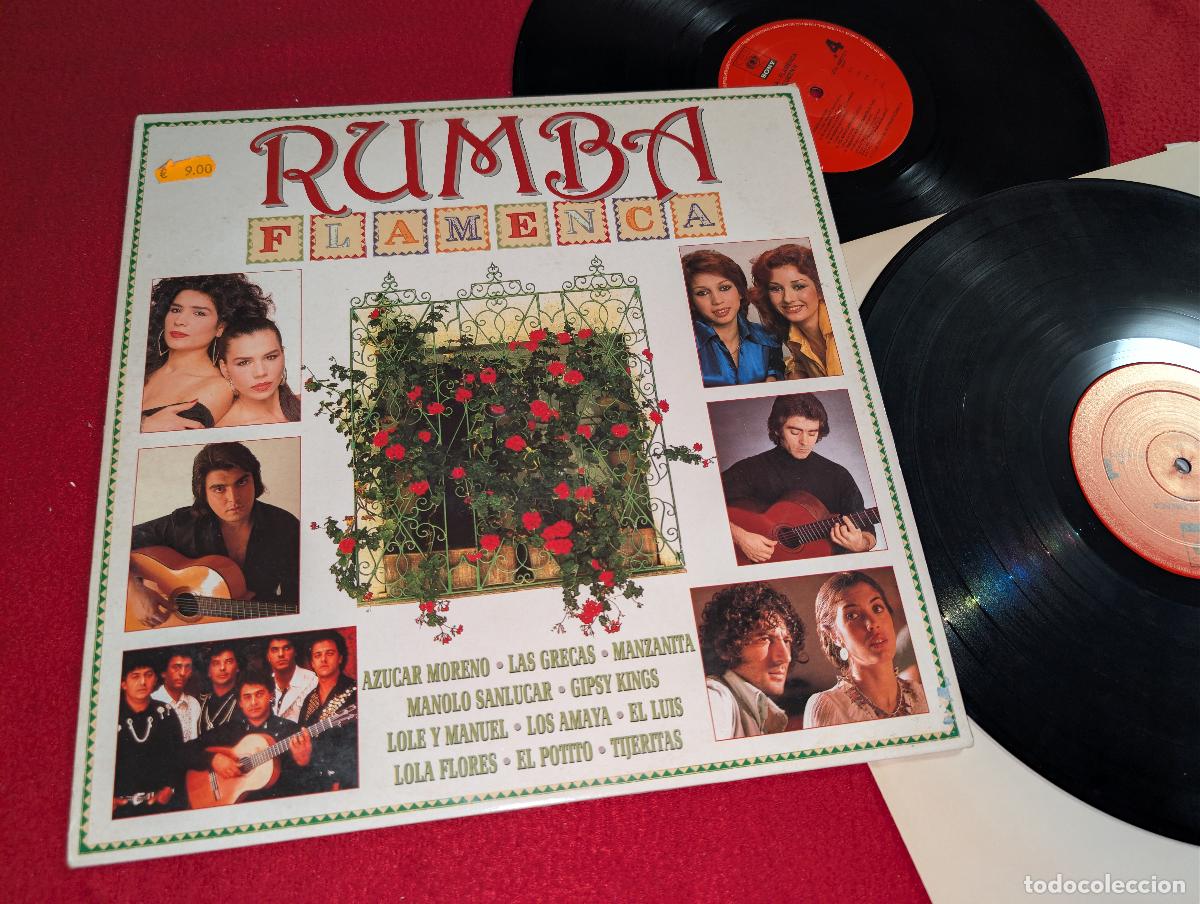 Discos de vinilo: RUMBA FLAMENCA 2LP 1991 CBS Sony LOS AMAYA+POTITO+GRECAS+MANZANITA+LUIS+++