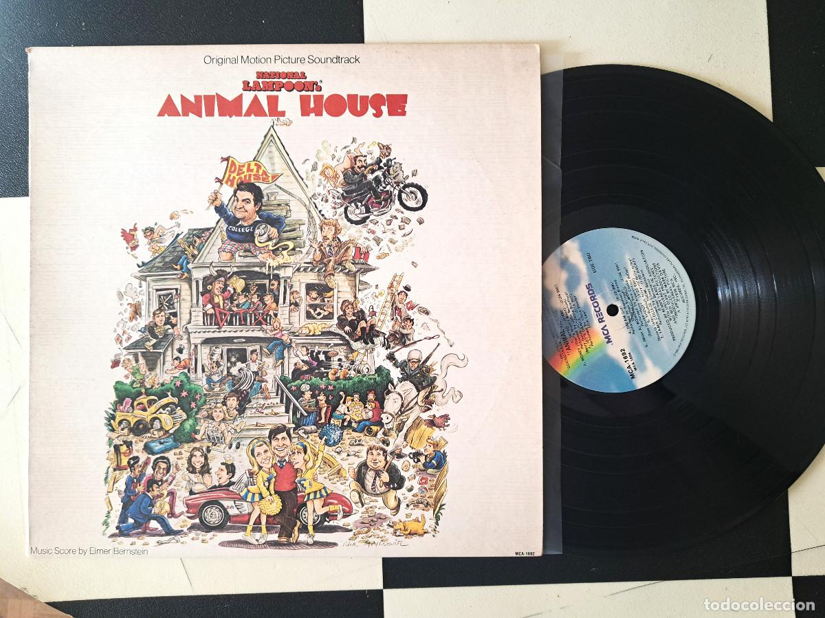 Discos de vinilo: LP ANIMAL HOUSE -DESMADRE AMERICANA BSO JOHN BELUSHI VG+/VG+ USA