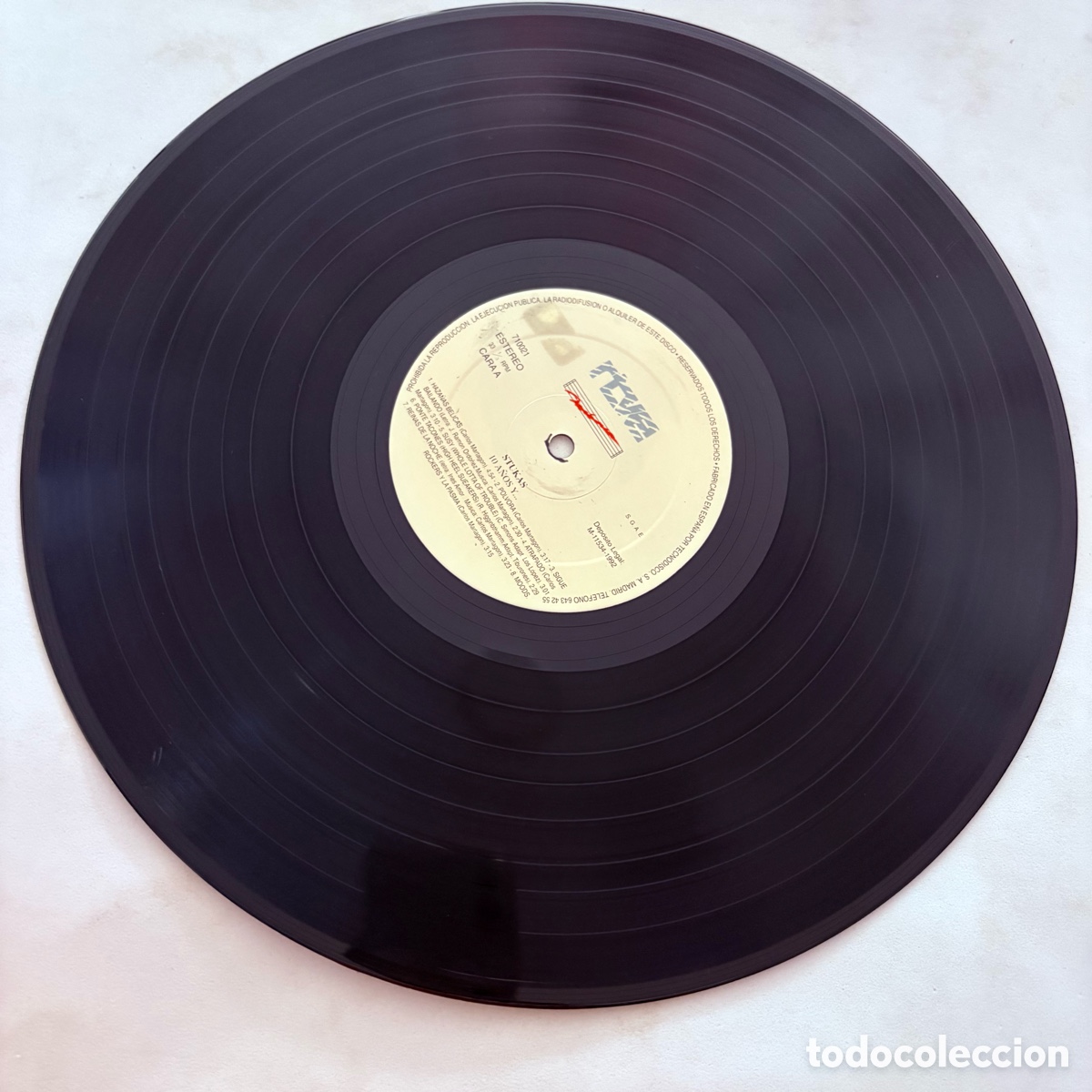 Discos de vinilo: lp Stukas 10 A&ntilde;os Y... de 1992 - Foto 3