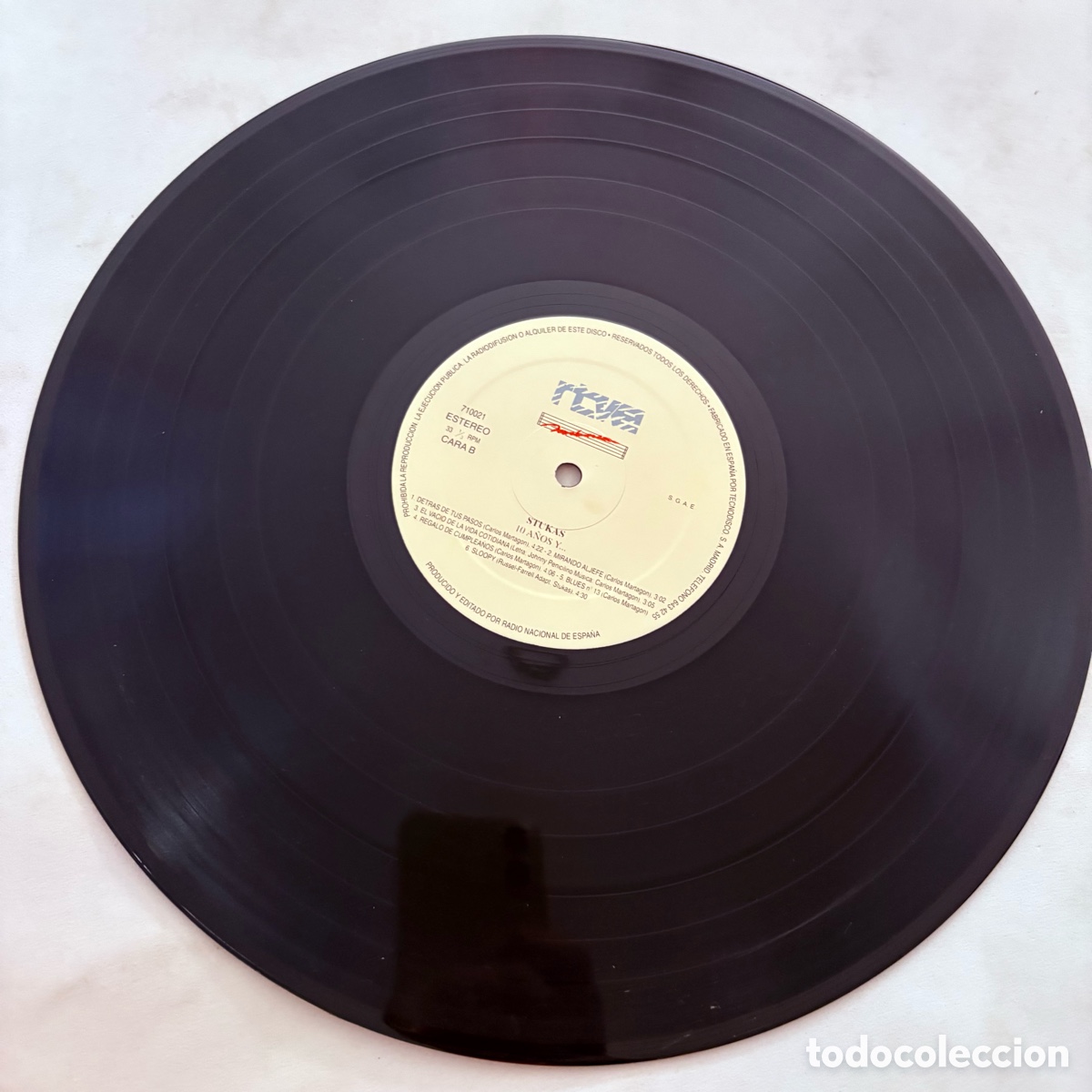 Discos de vinilo: lp Stukas 10 A&ntilde;os Y... de 1992 - Foto 4