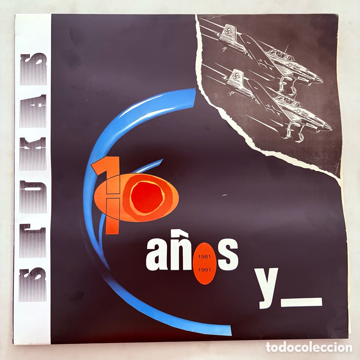 Discos de vinilo: lp Stukas 10 A&ntilde;os Y... de 1992