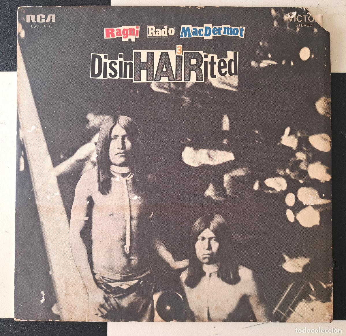 Discos de vinilo: LP Ragni - Rado - MacDermot &ndash; DisinHAIRited VG /VG+ USA 1970