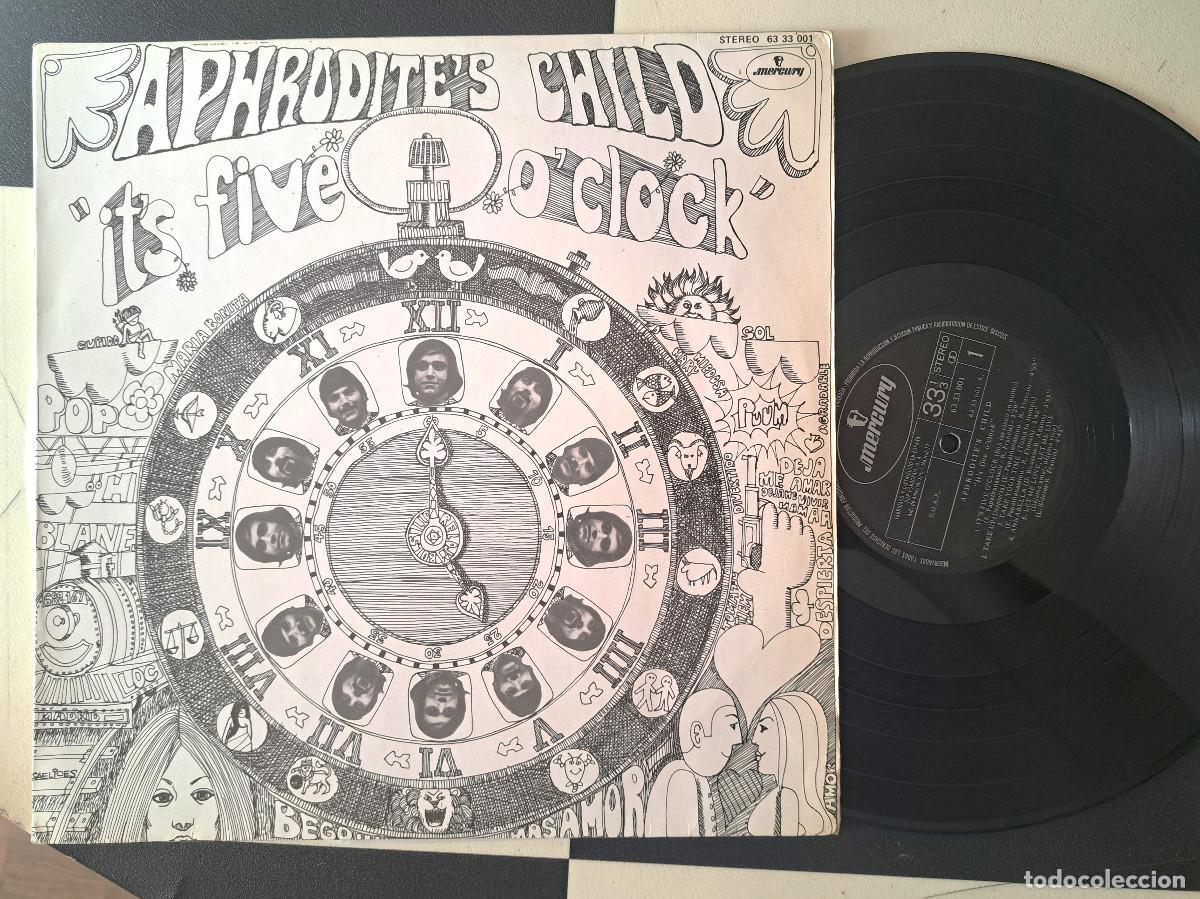 Discos de vinilo: LP Aphrodite's Child &ndash; It's Five O'Clock VG /VG