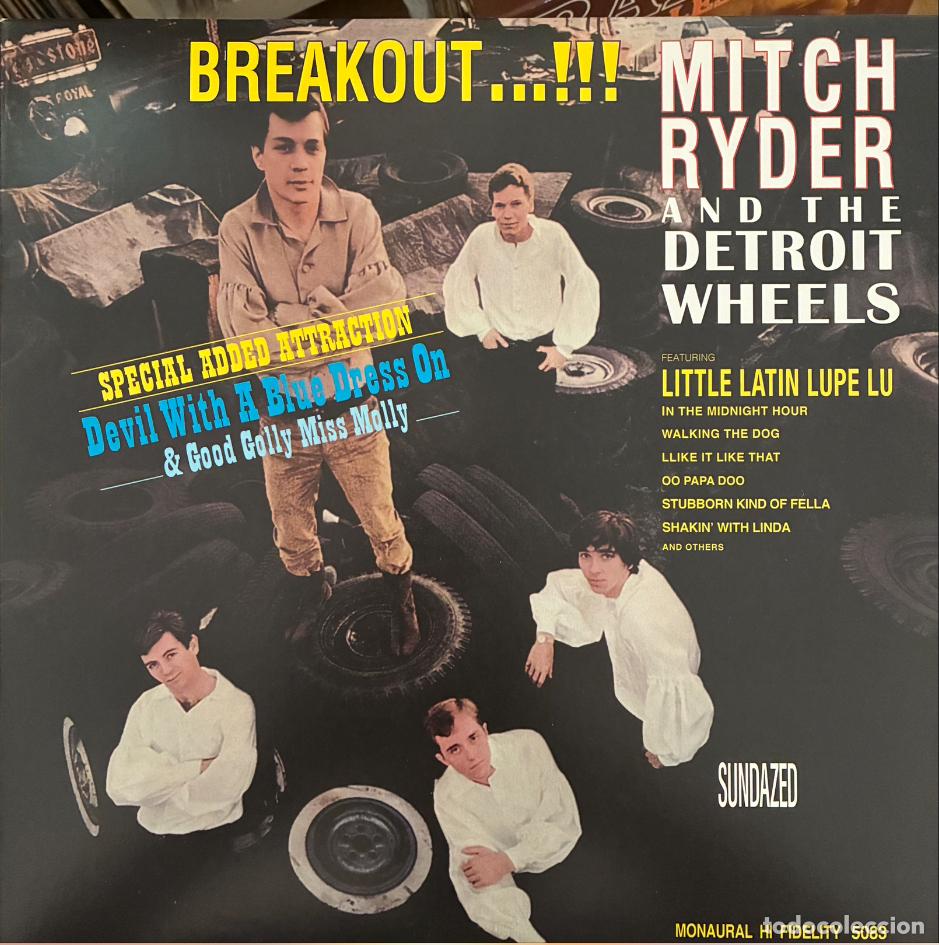 Discos de vinilo: Mitch Ryder & the Detroit wheels. Break Out!. LP. casi nuevo. Ver fotos