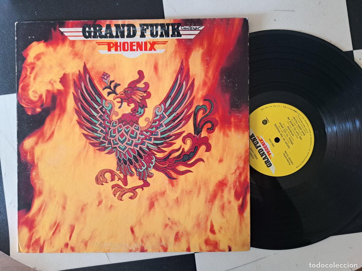 Discos de vinilo: LP Grand Funk &ndash; Phoenix 1972 ED USA GATEFOLD VG/VG+