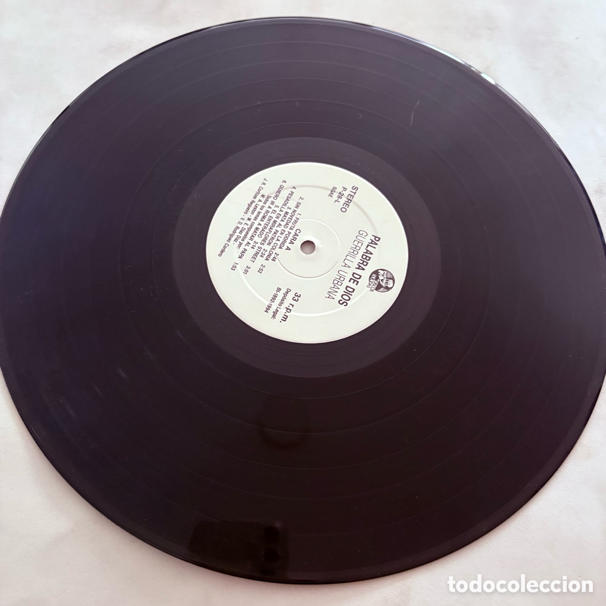 Discos de vinilo: lp Guerrilla Urbana &ndash; Palabra De Dios... de 1994 - Foto 3