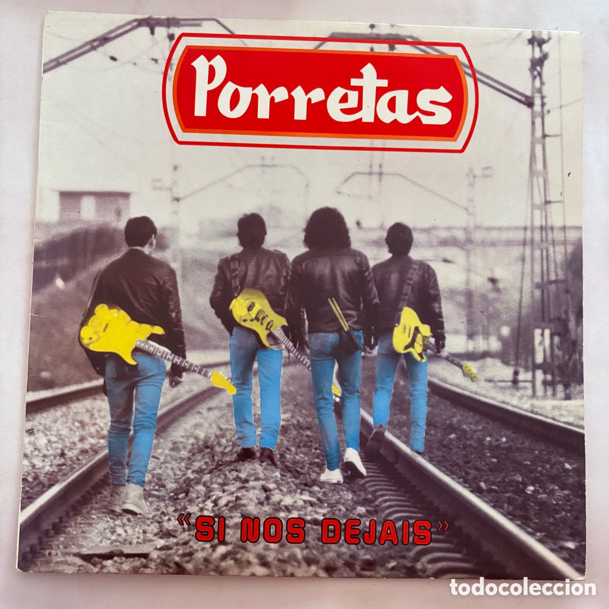 Discos de vinilo: lp Porretas &ndash; Si Nos Dejais de 1992