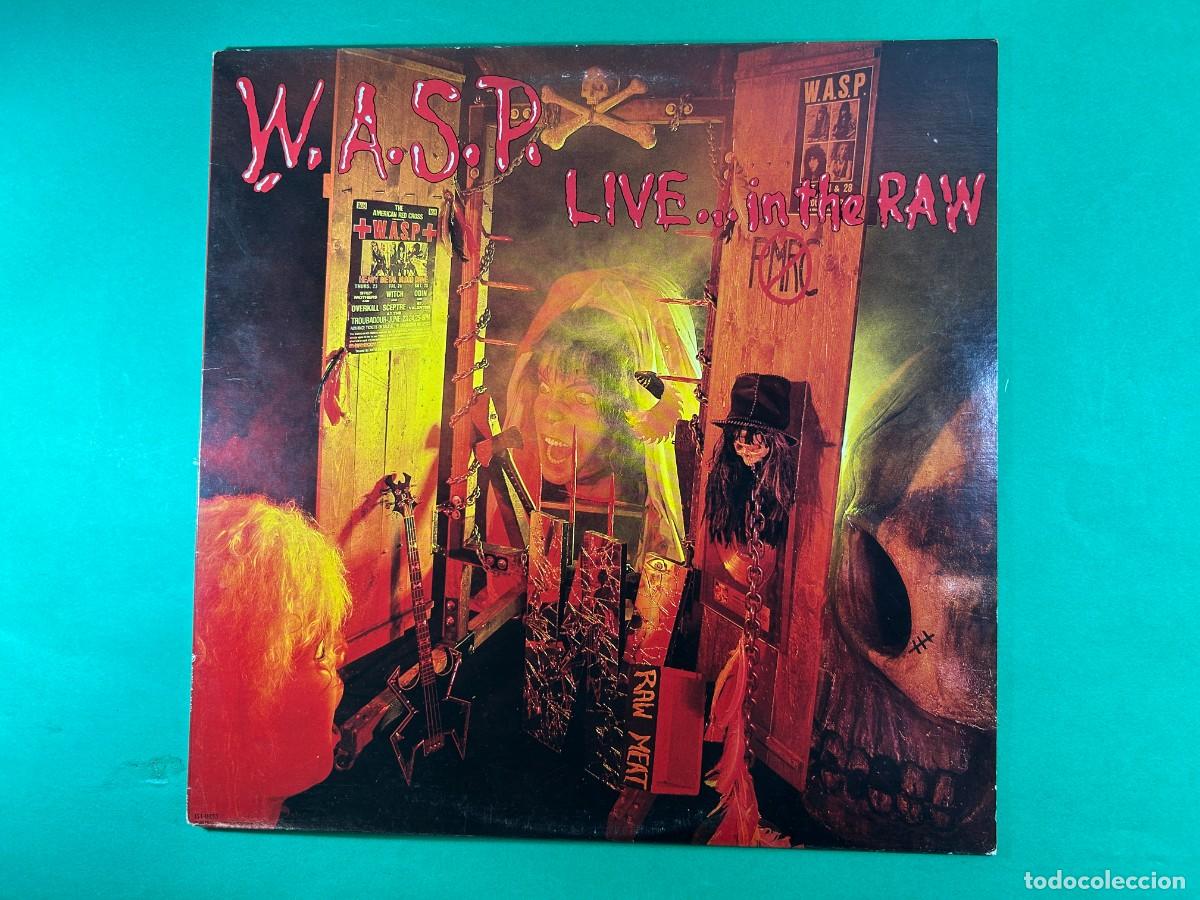 Discos de vinilo: W.A.S.P. - LIVE IN THE RAW - CAPITOL CANADA 1987