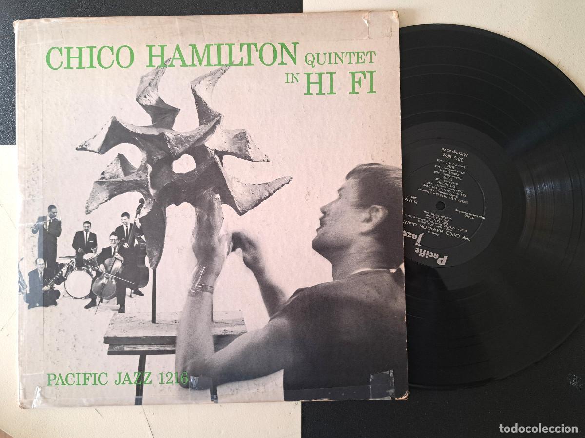 Discos de vinilo: LP Chico Hamilton Quintet In Hi-Fi 1956 1&ordm; ED USA VG/VG+